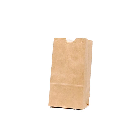 025FRI001FC | #1 Double layer French Fries Bags 3 1/2''x2 3/16''x6 3/4'' - 1000 PCs
