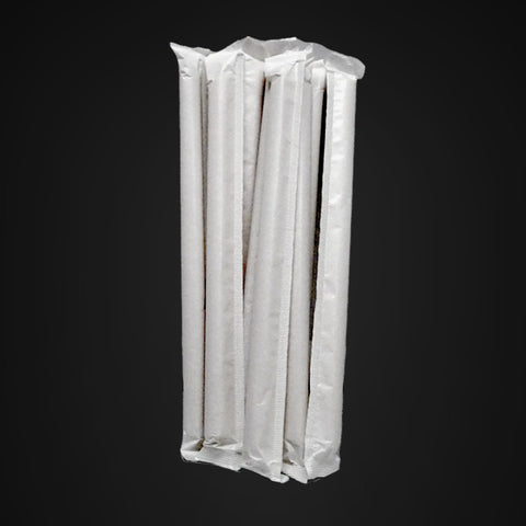 PS06200 | Individually Wrapped Regular Bamboo Straws – PFAS-Free ø6×200mm - 2600 PCs