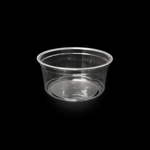DELI-8 | PET DELI CONTAINER 8OZ D115x45mm - 500 PCs