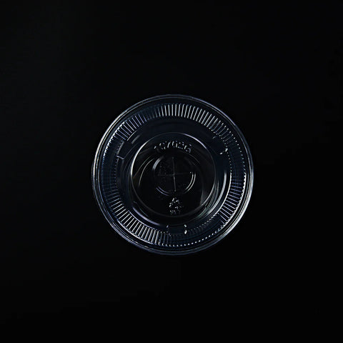 PET-92-FLAT LID | Clear PET Flat Lid-Slot D92MM - 1000 PCs