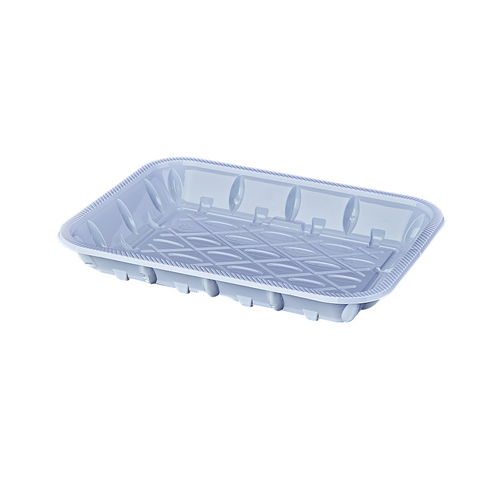 PET-W-4D | Recyclable PET Food Trays 9 3/8"*7 1/4"*1 1/4" - 500 PCs