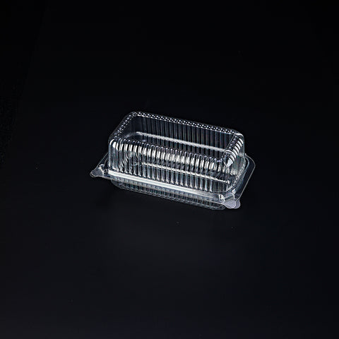 M001 | Contenant transparent à clapet recyclable de petite taille 150 x 85 x 70 mm - 500 pièces