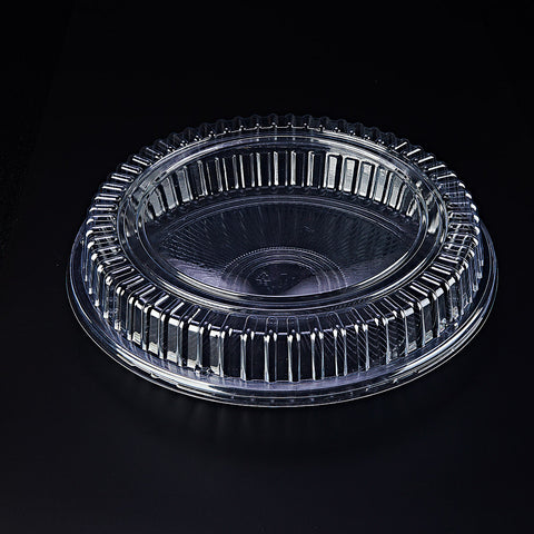 WH54-RECYCLABLE-WHITE-ROUND-PLATTER-WITH-CLEAR-ANTIFOG-LIDS-2eco-ca-restaurant-supermarket-COFFEE-TEA-SHOP-BACKERY-supply-wholesale-canada