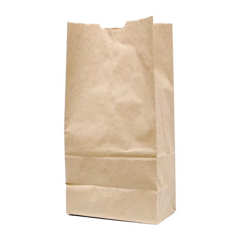 025-08Lb | #8lb Sos bags kraft 6''1/4 X 3''5/8 X 12''1/2 - 500 PCs