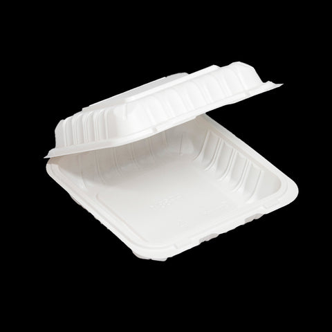 MFP 0801 | Square Microwavable Container 8"×8"×3" - 150 PCs/CS