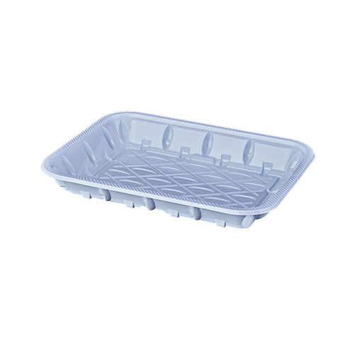 PET-W-4D | Recyclable PET Food Trays 9 3/8"*7  1/4"*1 1/4" - 500 PCs