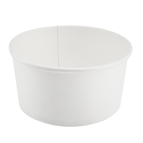 PSB119W | 14oz White Paper soup Container 119×59mm