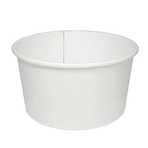 PSB12W | 12oz White Paper soup Container - 600 PCs