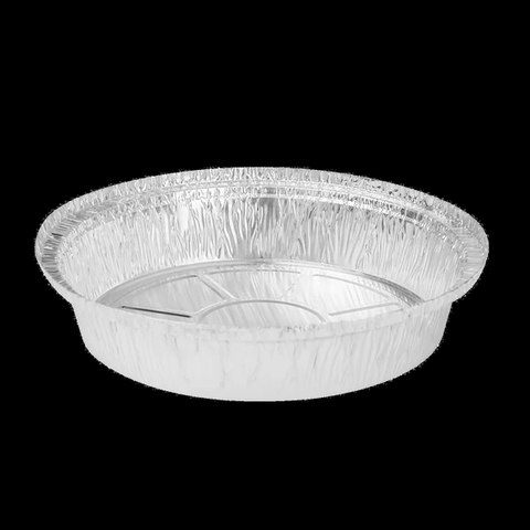AC-09-R | 9'' Round Aluminum Container - 500PCs