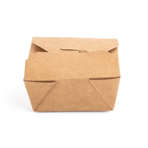 Kraft paper take out box #1