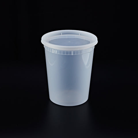 CJ00514-Round Micrwavable--Deli Container-2eco-ca-restaurant-supermarket-coffee-tea-shop-supplier-canada