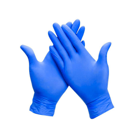 6188-MD-BL | Blue Nitrile Glove, Powder-free, M - 100PCs x 10