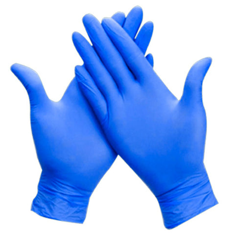 6188-MD-BL | Blue Nitrile Glove, Powder-free, M - 100PCs x 10