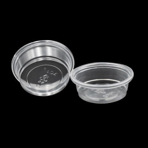 PPC150 | 1.5 oz Recyclable PP Clear Portion Cup - 2500 PCs