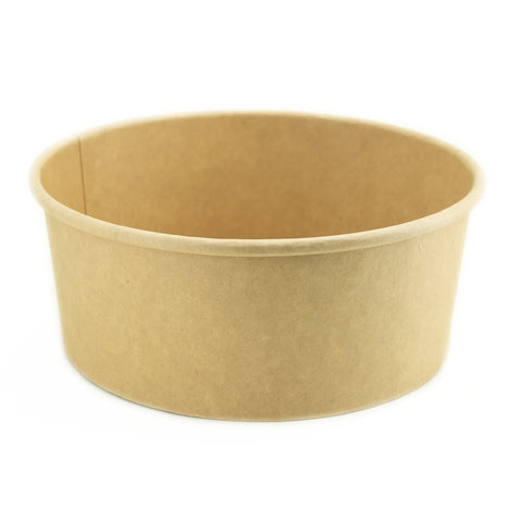 PSB1100K-38 | 38 oz Round Kraft Paper Bowl Ø165*65mm - 300 PCs