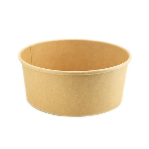 PSB500K-16 | 16 oz Round Kraft Paper Bowl - 300 PCs