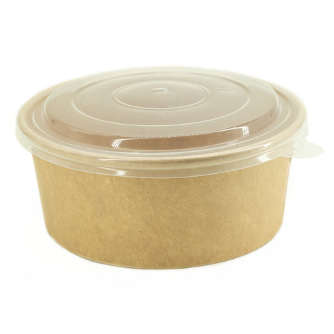 PSB-750K-26 | 26 oz Round Kraft Paper Bowl Ø150*60mm - 300 PCs