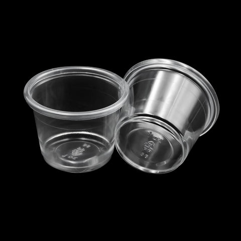 PPC100 | 1 oz Recyclable PP Clear Portion Cup - 2500 PCs